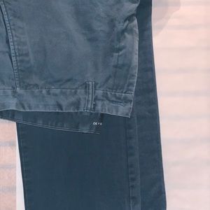 Slim Straight Khakis for Men